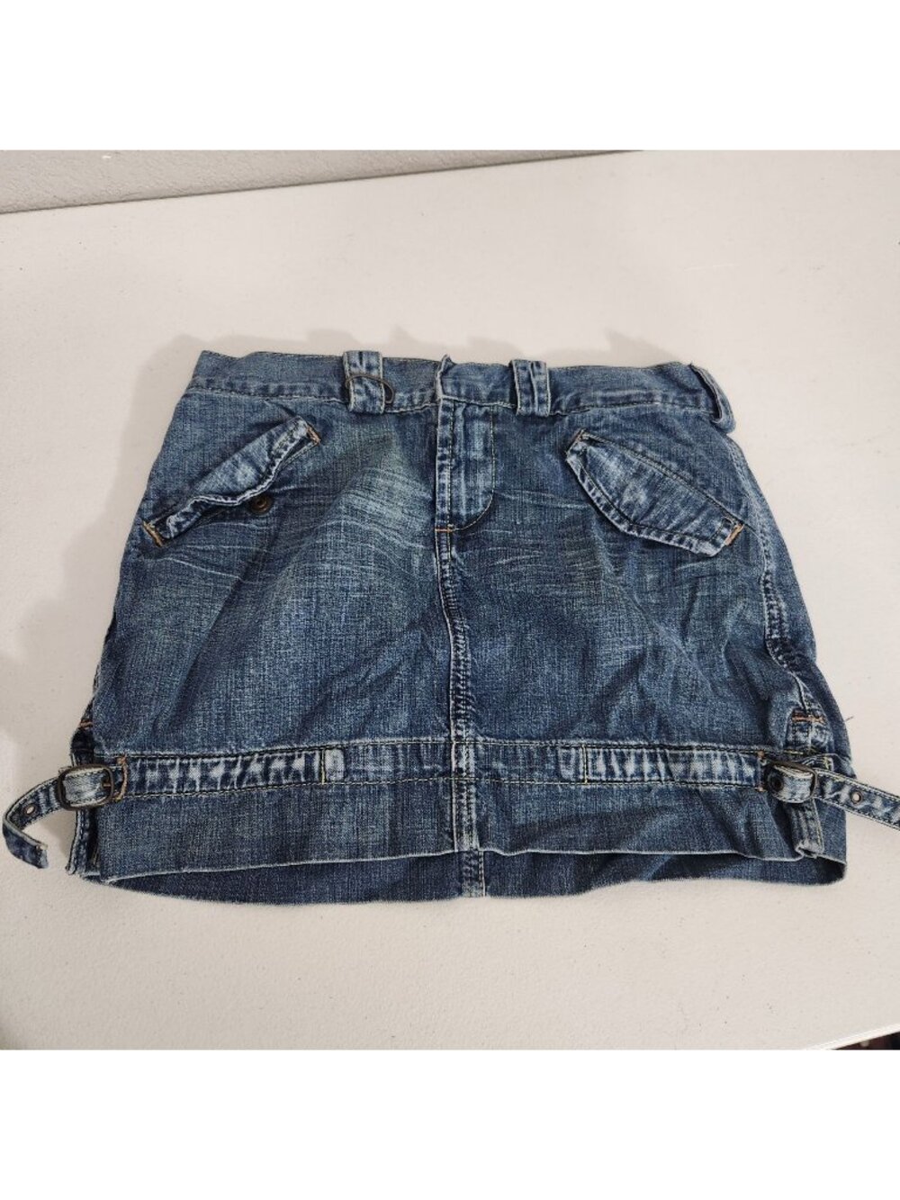 Vintage Express Denim Mini Skirt Size 4